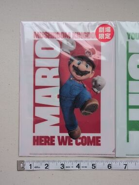 Nintendo Super Mario Bros. Movie Pocket File - NWT Featuring Your Favorites
